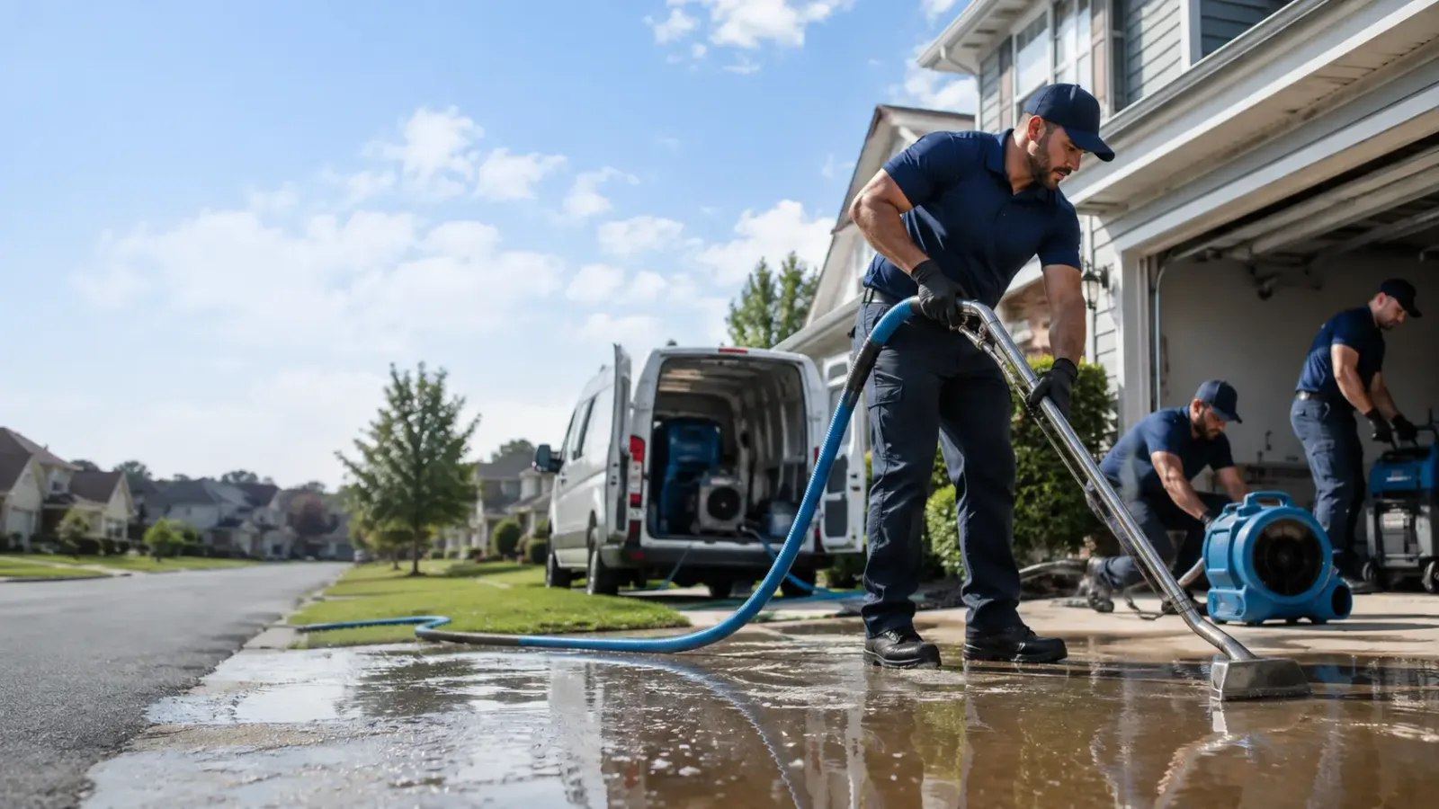 Flood Damage Restoration in La Plata, MD